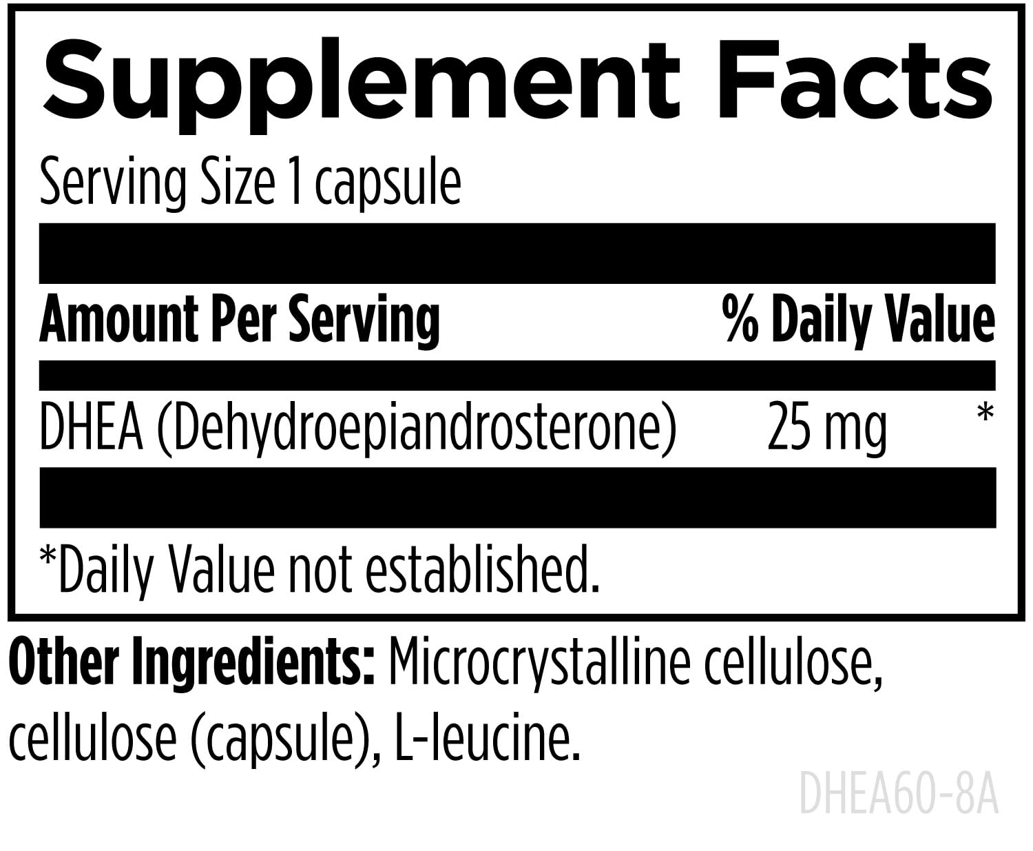 Designs for Health DHEA, DHEA Supplement for Men + Women, 60 Capsules — Amazon image 4