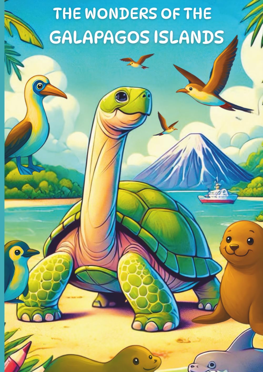 Coloring Adventures: The Wonders of the Galapagos Islands: A Fun and Educational Journey Through the Unique Wildlife of the Galapagos Islands for Kids