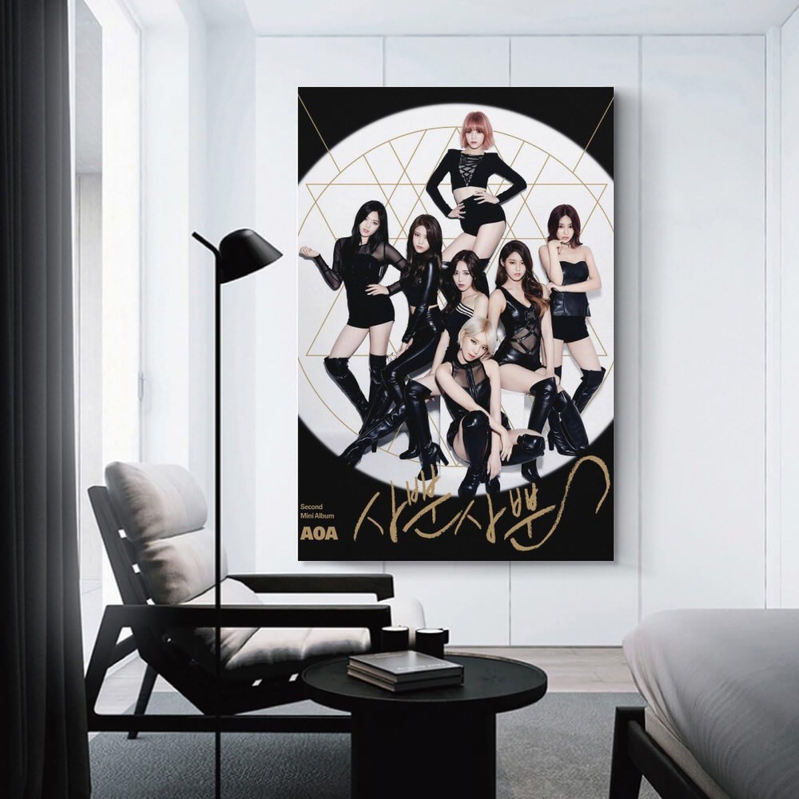 Generic K-pop Artist Poster Ace of Angels AOA Like A Cat Ver. 1st