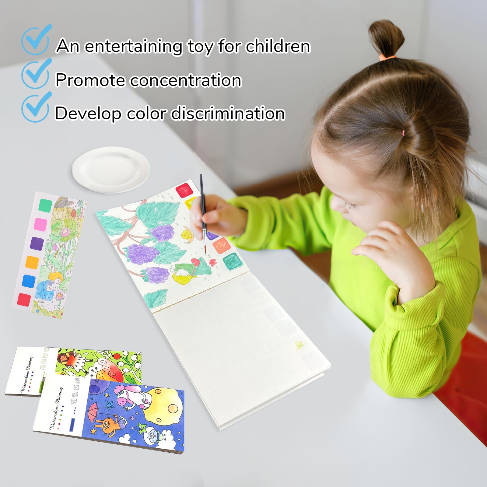 Kleurboek met stickers | 6 stuks - Leuk voor een feest