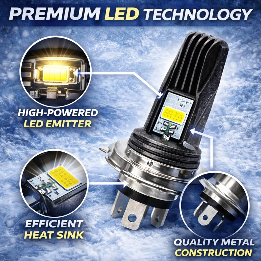 Amazon.com: Ultra Bright LED headlight bulb for Arctic Cat 1996