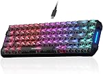 DarkBeacon Flux68 HE Gaming Keyboard 65%, Hall Effect Magnetic Switch, AI-Powered Software, Wired Mechanical Keyboard with 0.01mm Fast Trigger, Adjustable Actuation, 8000Hz, Hot-Swap, RGB Backlit