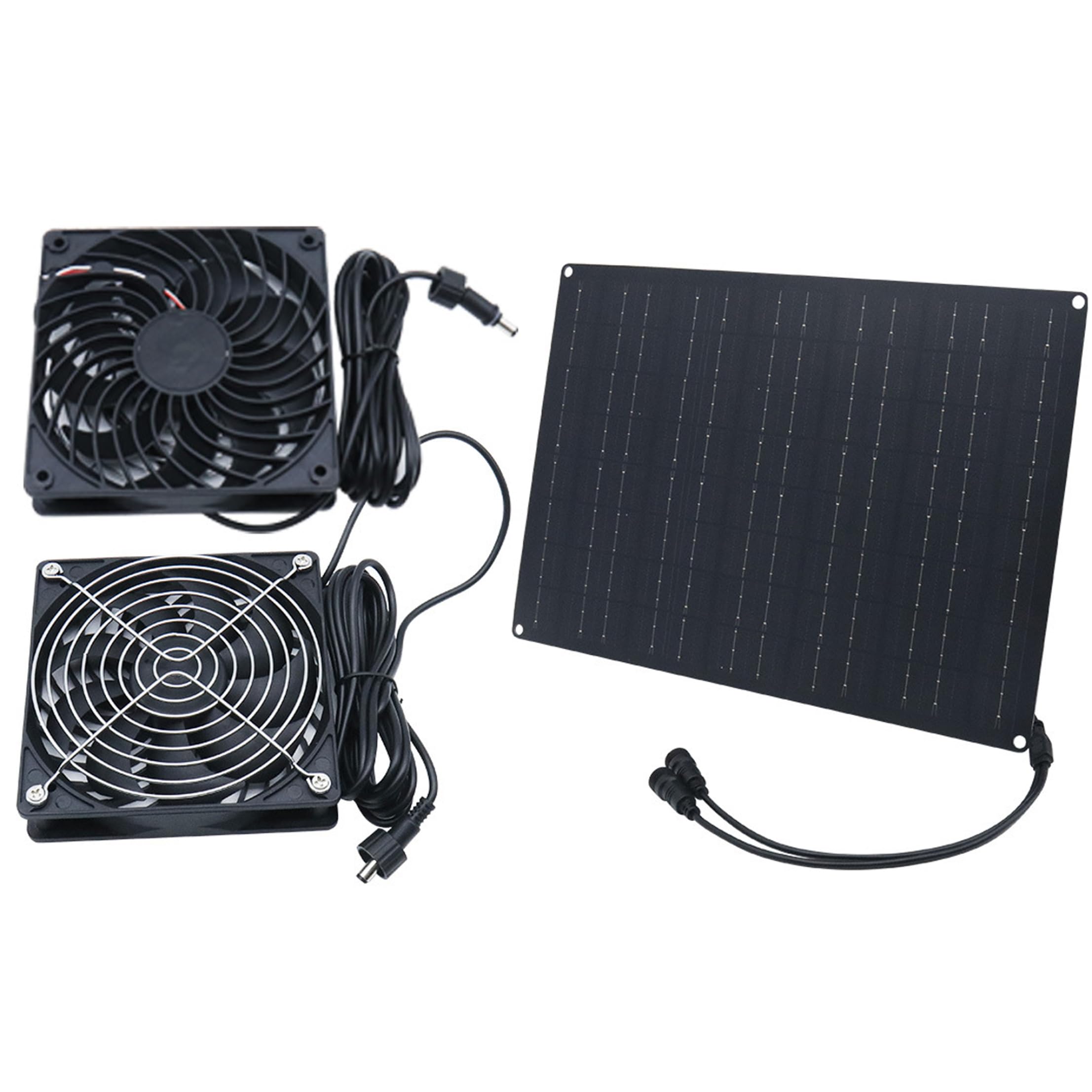 Ventilateur d'extraction solaire 15W évitez la chaleur et l'humidité dans le poulailler IP66
