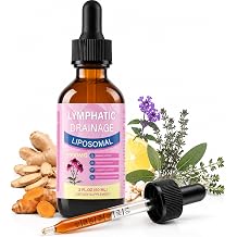 Lymphatic Drainage Drops, Herbal Cleanse, Vegan, 2 Fl Oz 60ml