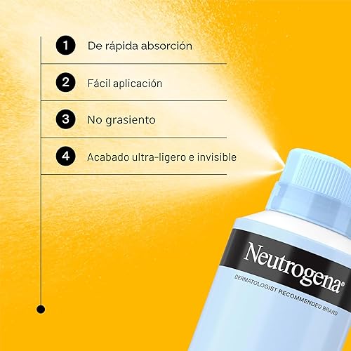 Vista 7 de Neutrogena Ultra Sheer Body Mist - Protector solar en aerosol de amplio espectro, SPF 70, protector solar en aerosol ligero, no graso y resistente