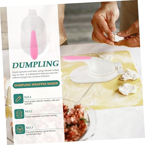 Miniatura 2 de BESTonZON 3pcs Tool Dumpling Skin Household Calzone Yeast White Maker and Gadgets Tortilla Makers Comales Pierogi Gadget Kitchen Making Quesadilla