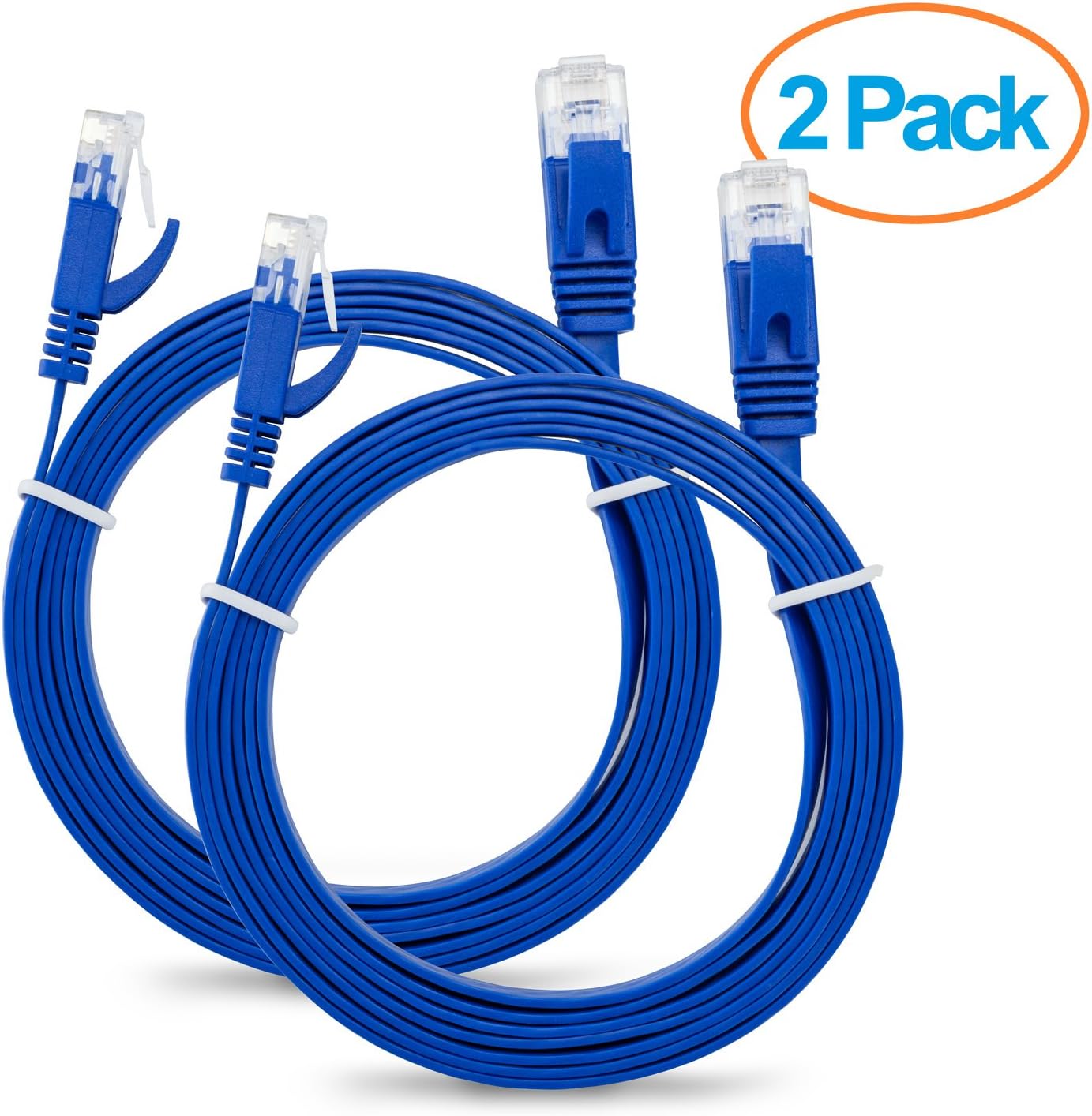 Aurum Cables Flat Cat6 Snagless Network Patch
