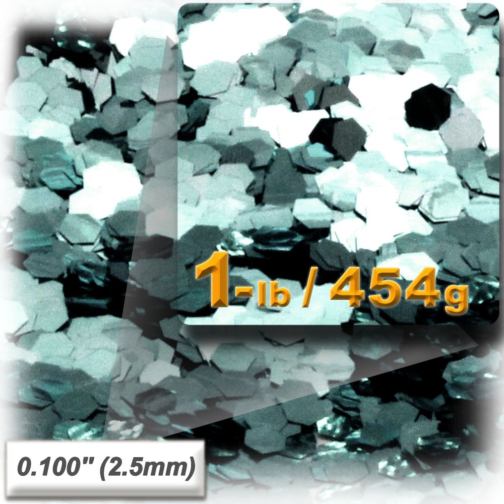 The Crafts Outlet Glitter Powder, 1-LB/454g, Fine 0.100in, Hot Pink