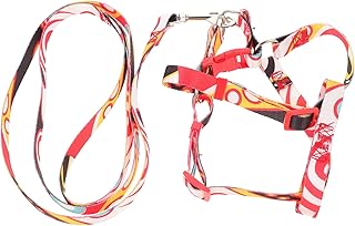 Hohopeti 1 Conjunto De Coleira Para Cachorro Cinto Ajustável Coleira Para Cachorro Coleira Para Cachorro Pequeno Coleira De Náilon Para Cachorro Conjunto De Coleira Para Cachorro E