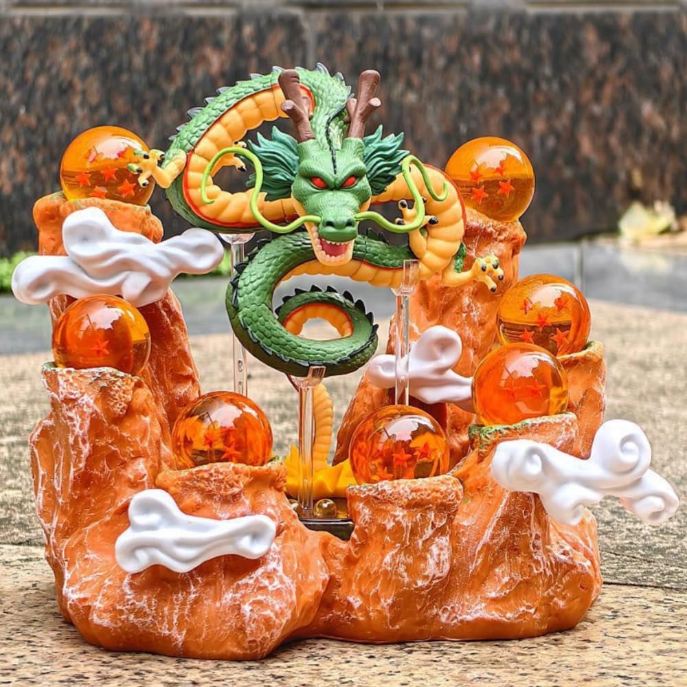 Amazon.co.jp: TVTKE 神龍樹脂アニメフィギュアセット3.5-4.3 センチ