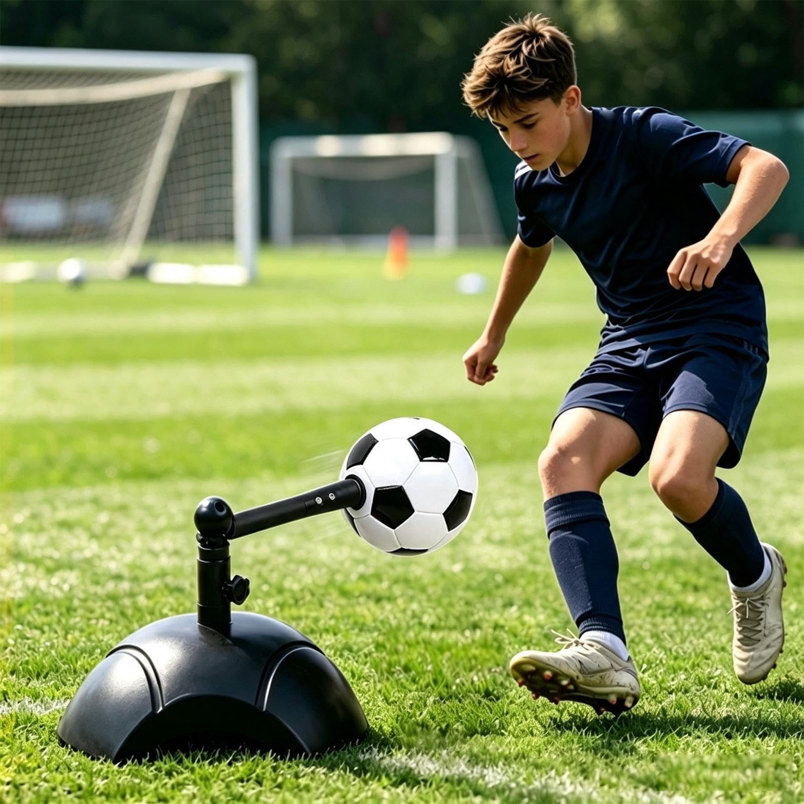 Allenatore Palla Da Calcio Allenamento Individuale A Mani Libere Rotante