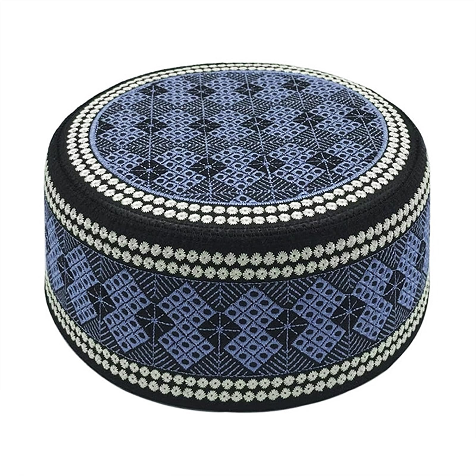 Ibluelover Chapeau De Prière Musulmane Pour Homme - Respirant - Broderie Kofia Topi - Chapeau De Soleil Islam Kufi - Bonnet De Prière - Jaune - Taille Unique, Jaune, Taille Unique