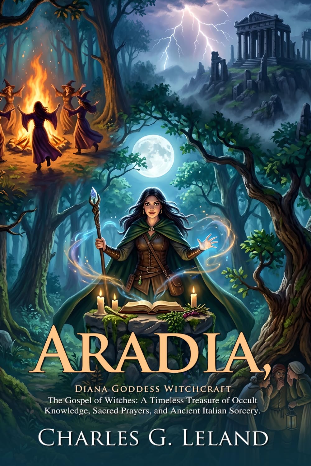 Aradia: The Gospel of the Witches and Ancient Italian Sorcery: Fully Illustrated Edition with Author Biography and Commentary
