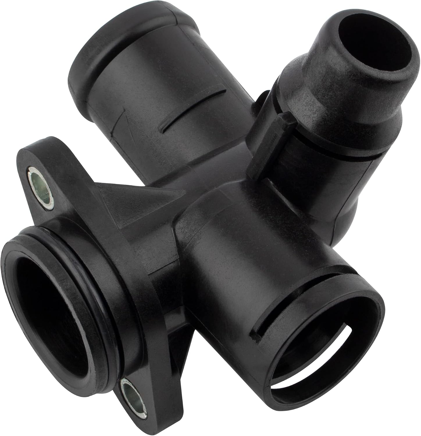 BOXI 902-5993 Engine Coolant Water Outlet Fits for Audi A4 2.0L L4 2005 2006 2007 2008 / for Audi A4 Quattro 2.0L L4 2005 2006 2007 2008 / Replaces 06D121132C 06D121132A