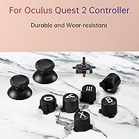 Vista 4 de VRbrother Metal Left and Right Controller Replacement Keyboard, Mushroom Caps, ABXY Buttons Return Key Function Key, Analog Joystick Replacement