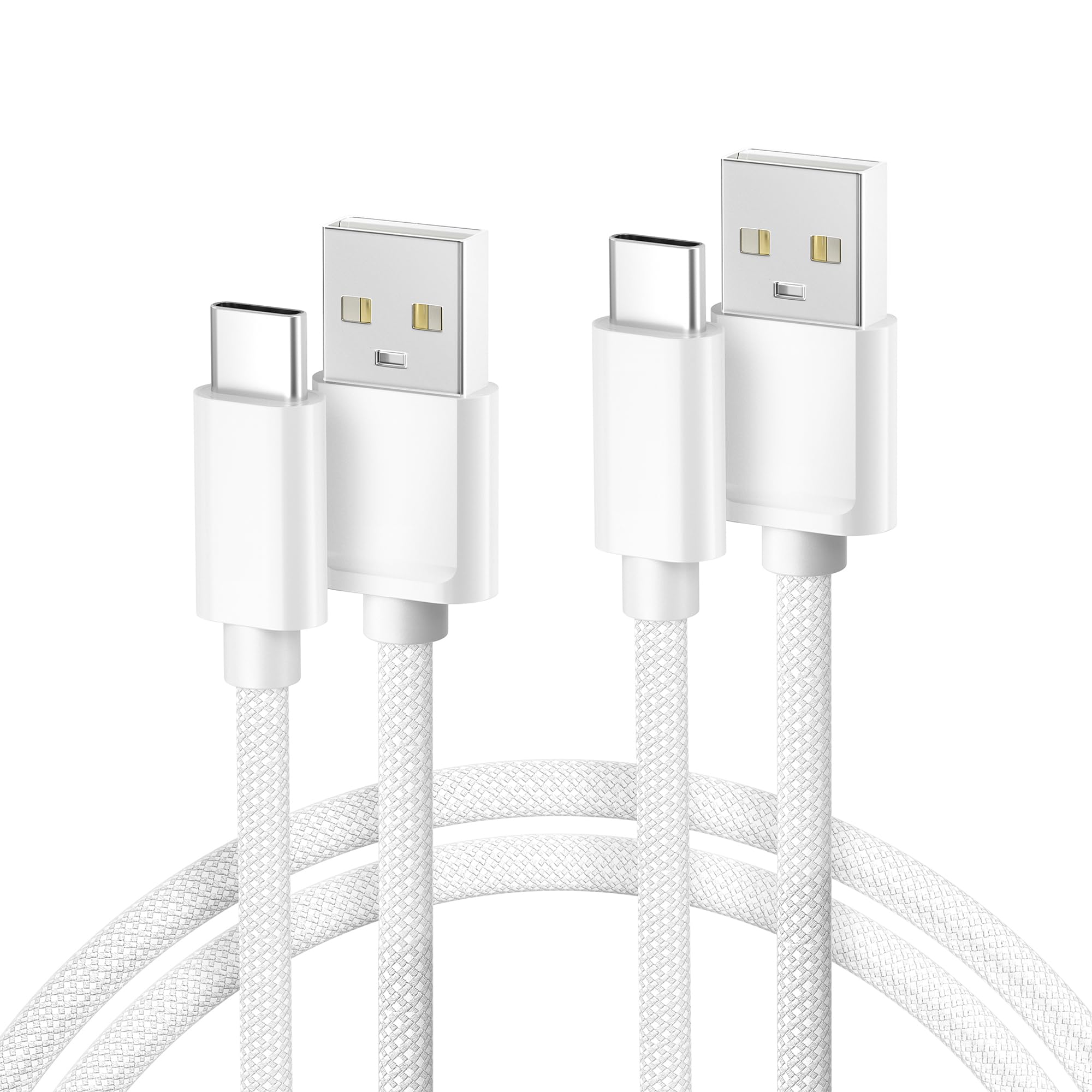 Basesailor USB Type C Charger Cable 6.6FT 2 Pack,Car Charging Cord for New iPhone 16 15 Pro Max Plus 2023,Samsung Galaxy S10 S10E 10E S20 FE 21 S23 S21 S22 22 Plus Ultra,A51 A52 A53,Google Pixel 9 XL