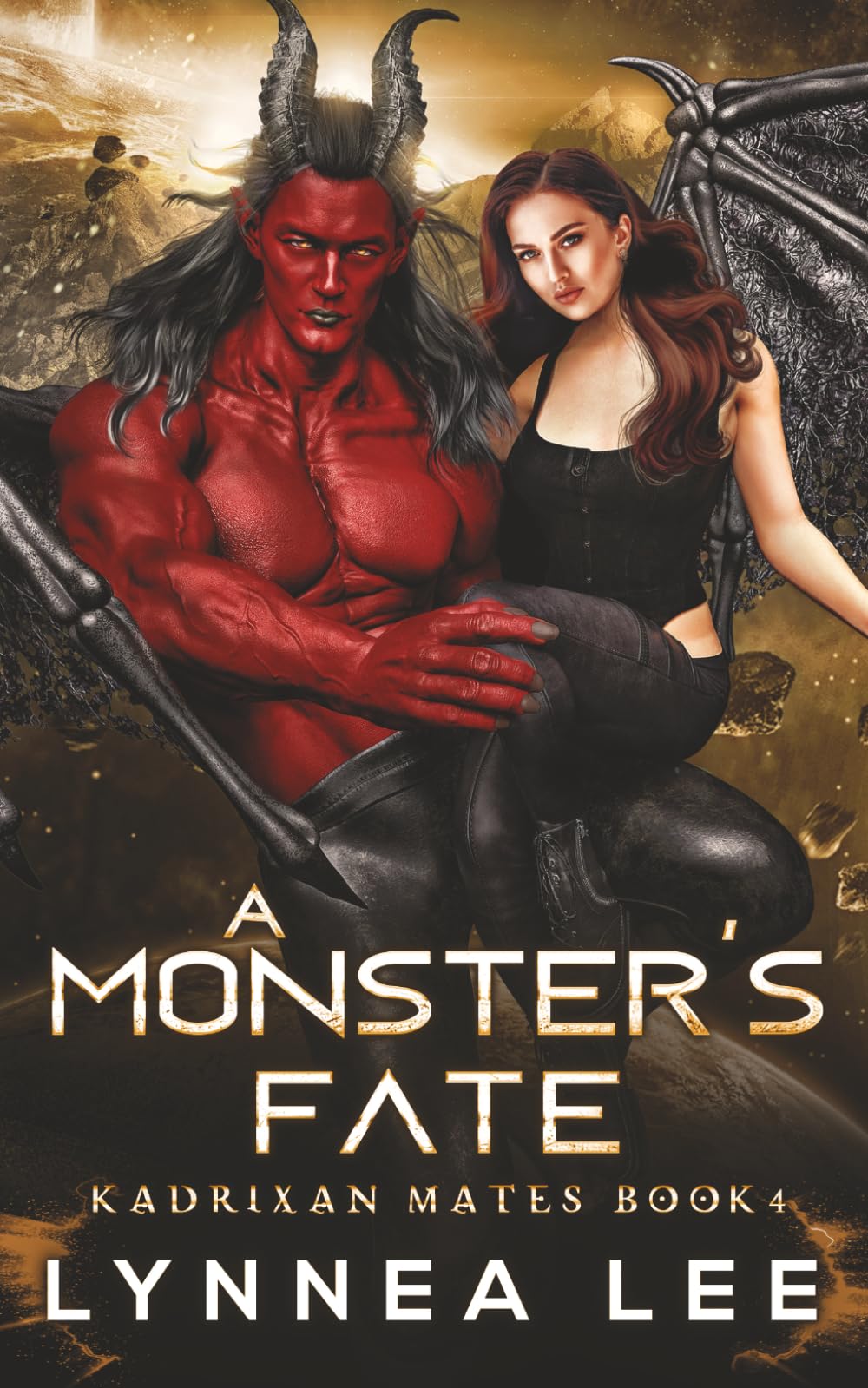 A Monster's Fate: A Sci Fi Alien Romance (Kadrixan Mates)