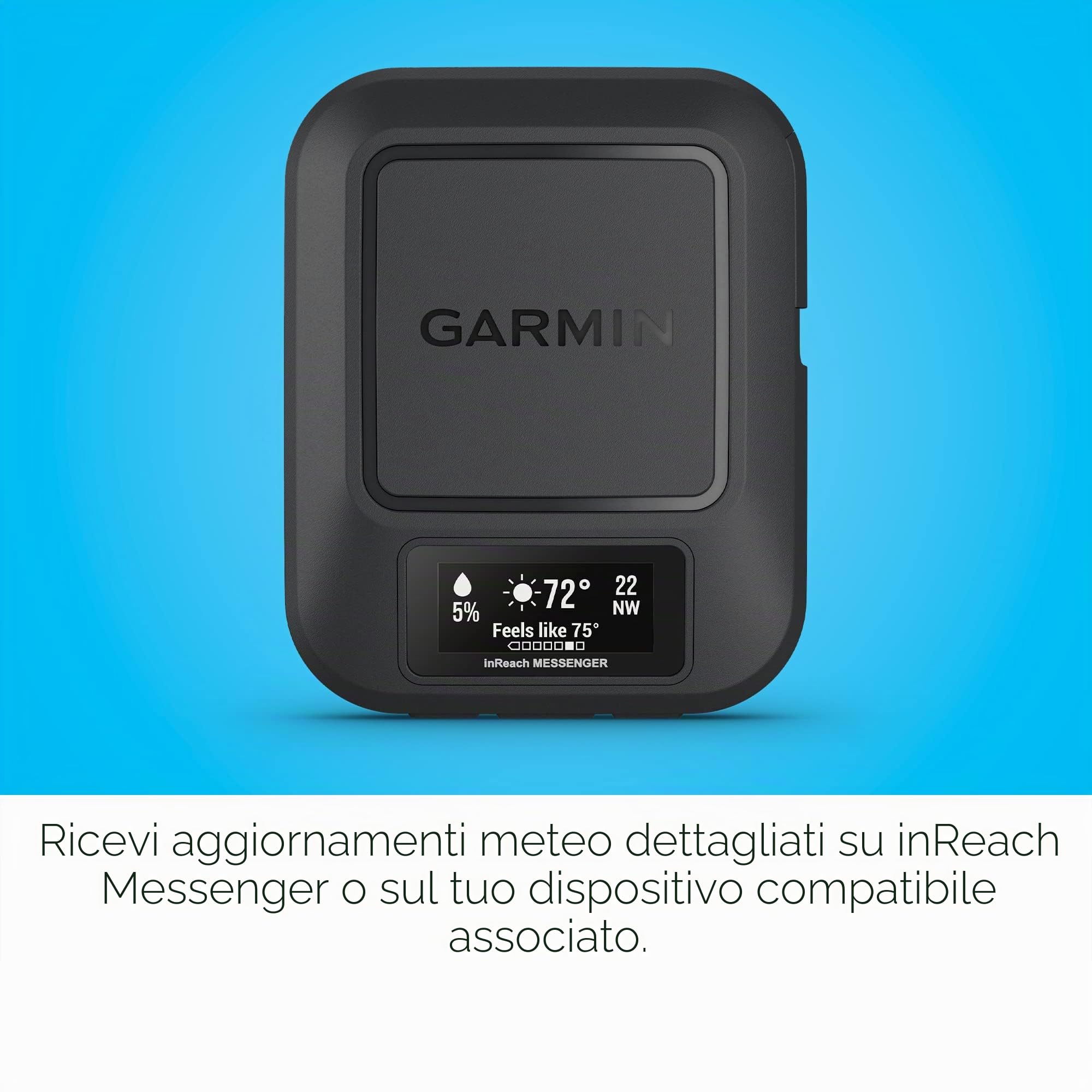 Garmin inReach® - Comunicatore satellitare portatile Messenger, messaggistica bidirezionale globale