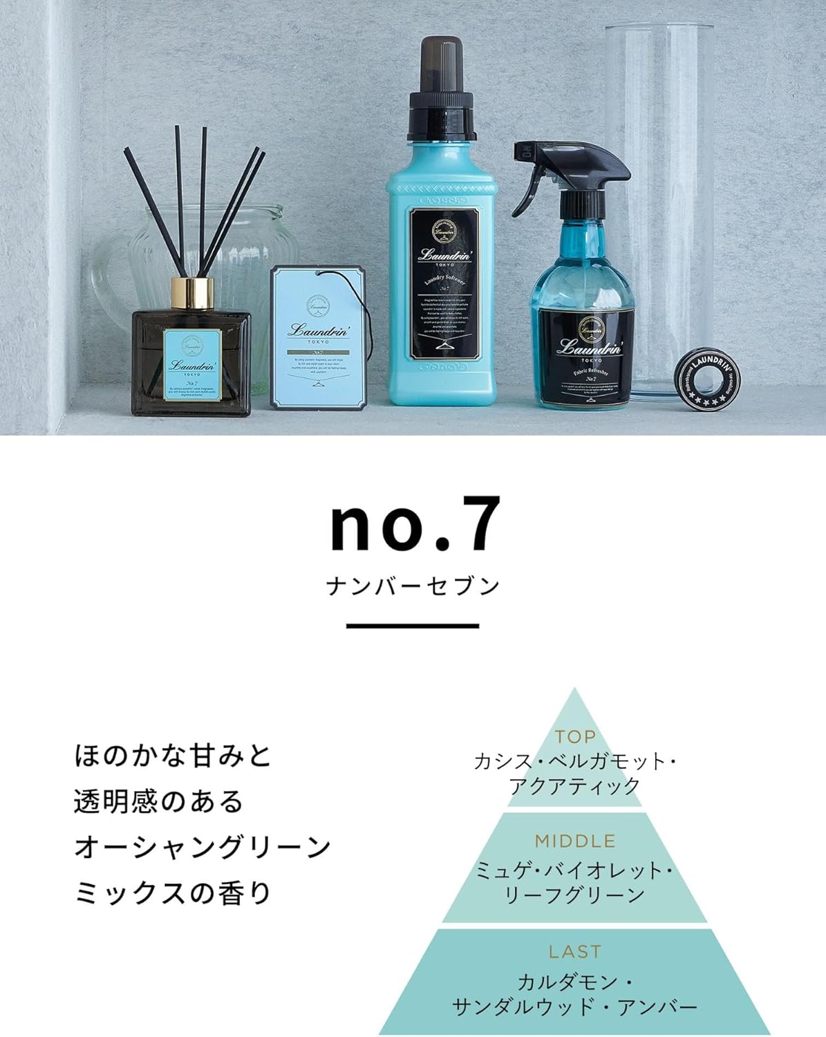 ランドリン 柔軟剤 No.7 600ml