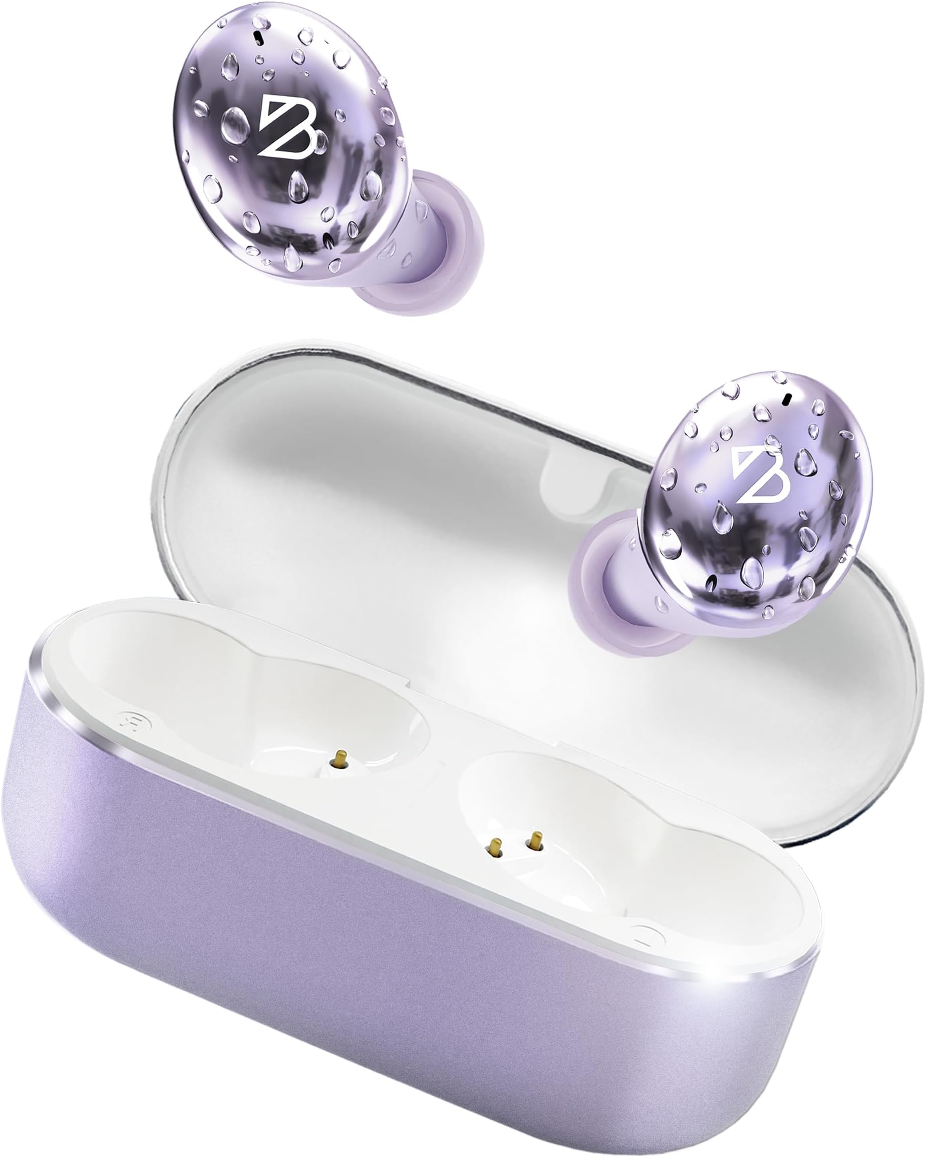 - Back Bay Audio Tempo 30 Wireless Earbuds for Small Ears - Award-Winning Sound, Sweatproof Bluetooth Earbuds, Tech Fitness Gifts for Men, Comfortable Bluetooth Ear Buds for Women - Lavender