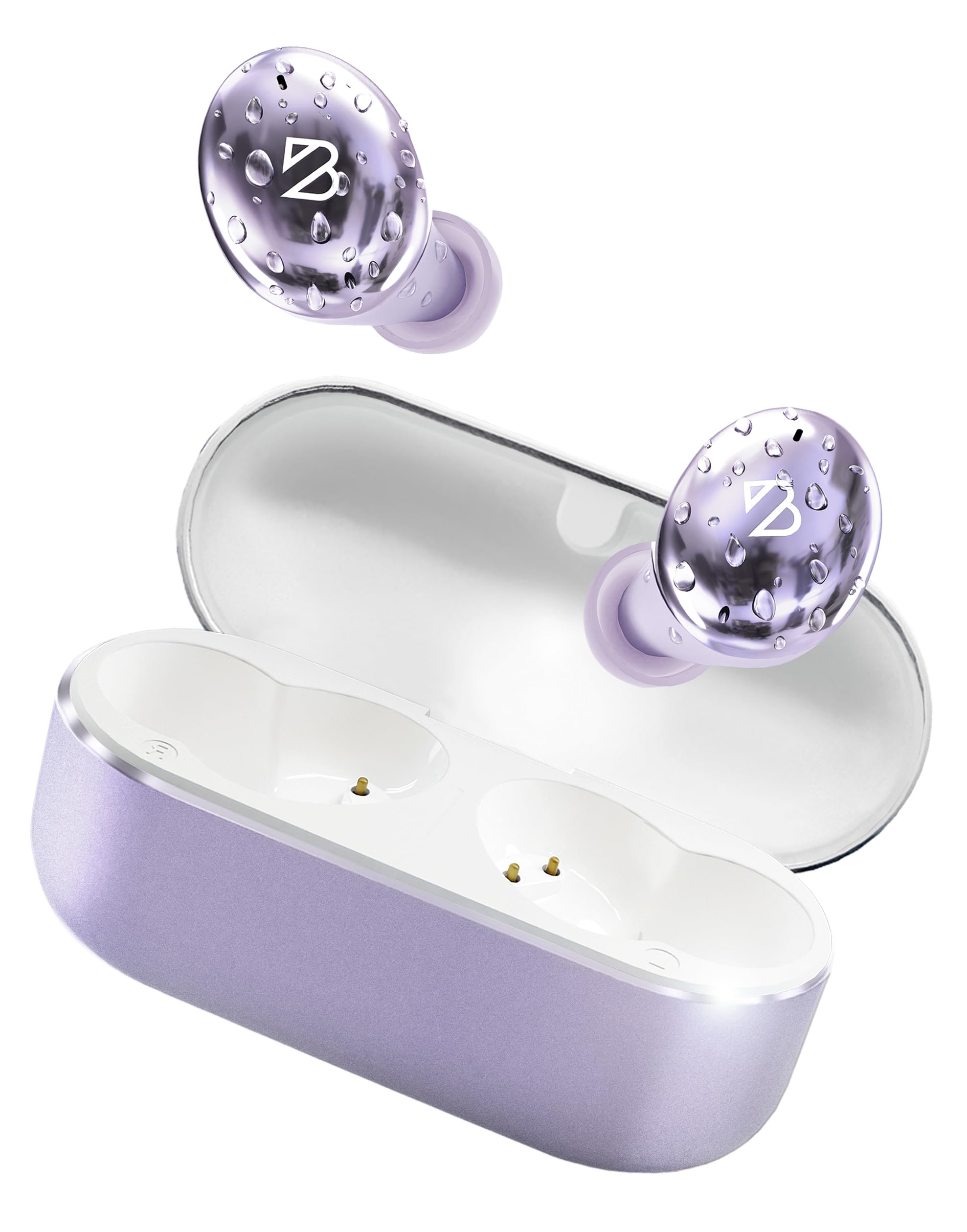 Tempo 30 Wireless Earbuds for Small Ears - Award-Winning Sound, Sweatproof Bluetooth Earbuds, Comfortable Bluetooth Ear Buds for Women, Blue Earphones for Small Ear Canals, Long Battery Headphones