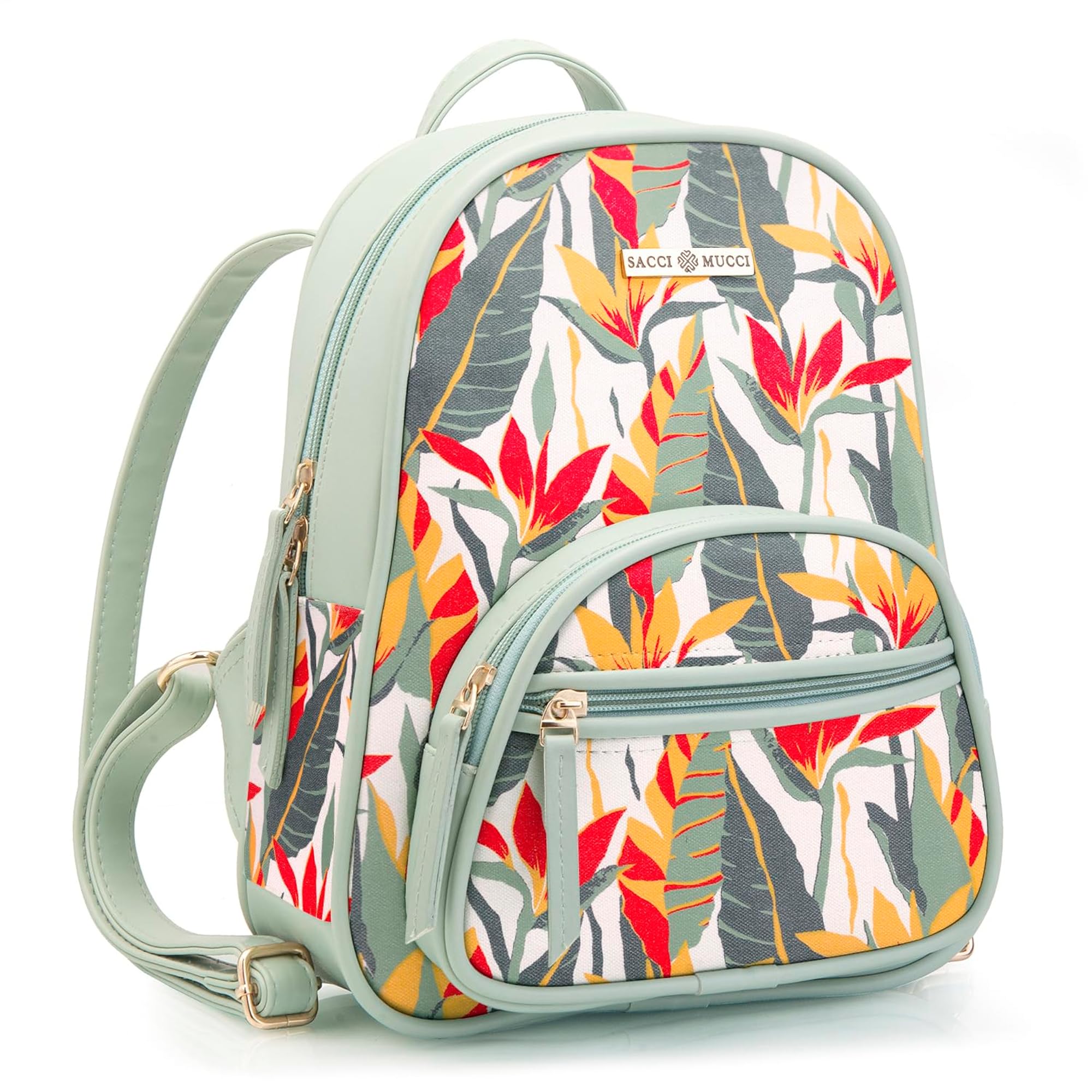 Kawaii Fantasy Gradient Backpack with Rabbit Pendant