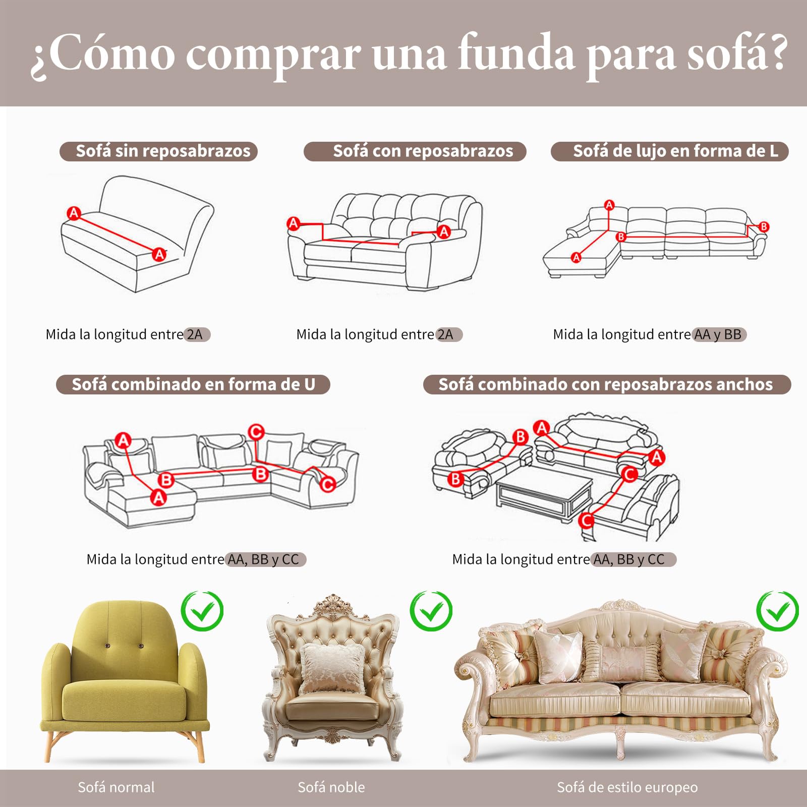 Suave Cómodo Manta Cubre Sofa,Plaid Cama, Mantas Decorativas para Sofás Dormitorio Sala De Estar Sencillo Diseño Multifuncional Resistente a Los Arañazos y Duradera 180 * 180cm-Caqui