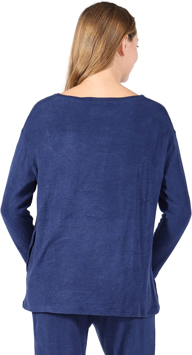 LA CERA Women's Pullover Top, Comfortable Long Sleeve Sweatshirt - Image 3