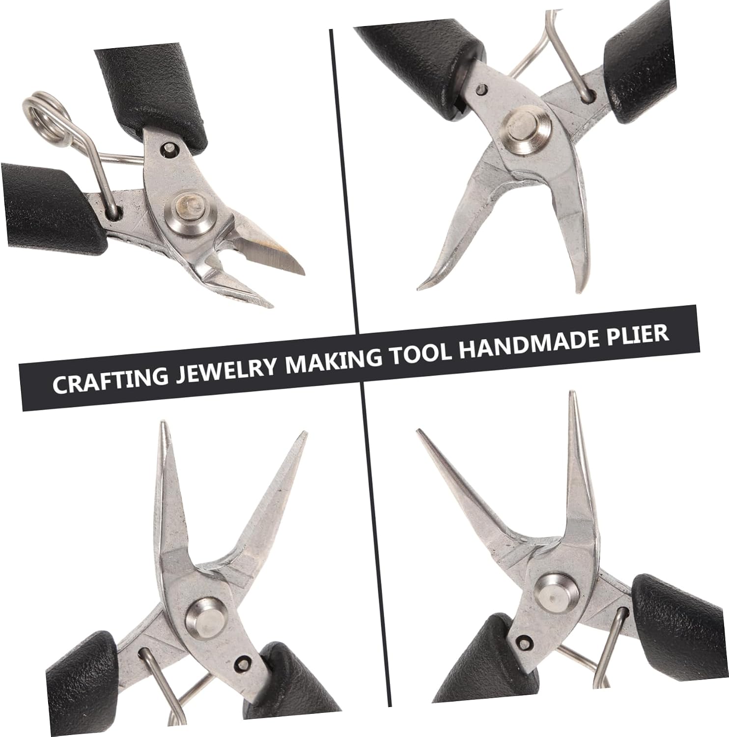 4 Piece Jewelry Pliers Set for DIY Crafts and Jewelry Making