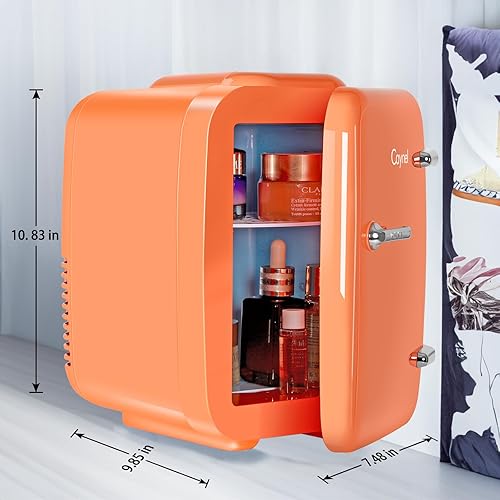 Miniatura 6 de Mini refrigerador termoeléctrico portátil de 4 litros enfriador y calentador para cuidado de la piel, refrigerador ecológico de belleza para
