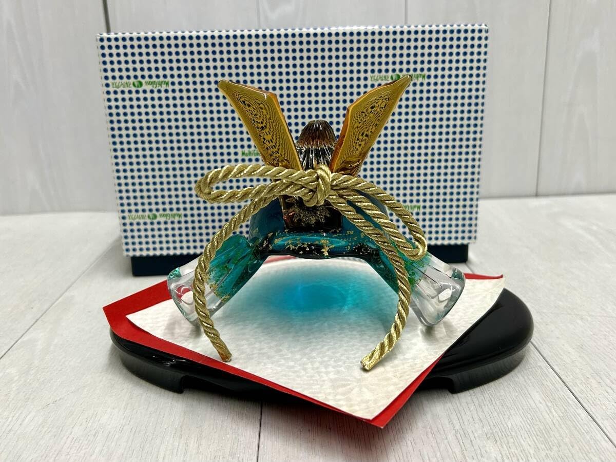 マルティグラス MultiGlass 兜 KK-001 五月飾り 端午の節句 カブト
