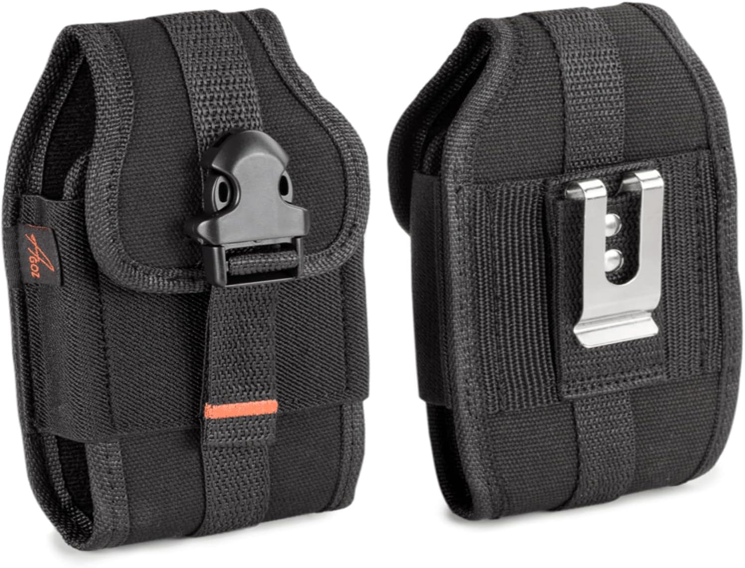 Agoz Compatible Dexcom G6 Device Pouch, Metal Clip, Belt Loops, Card Holder - G6 Case