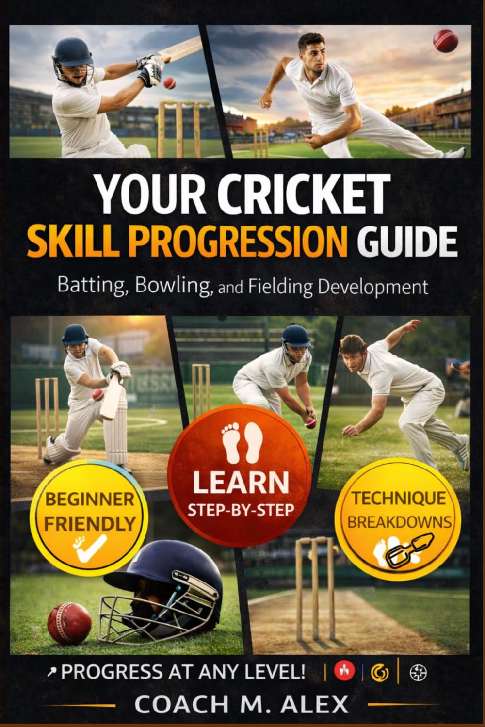 Your Cricket Skill Progression Guide: Batting, Bowling, and Fielding Development