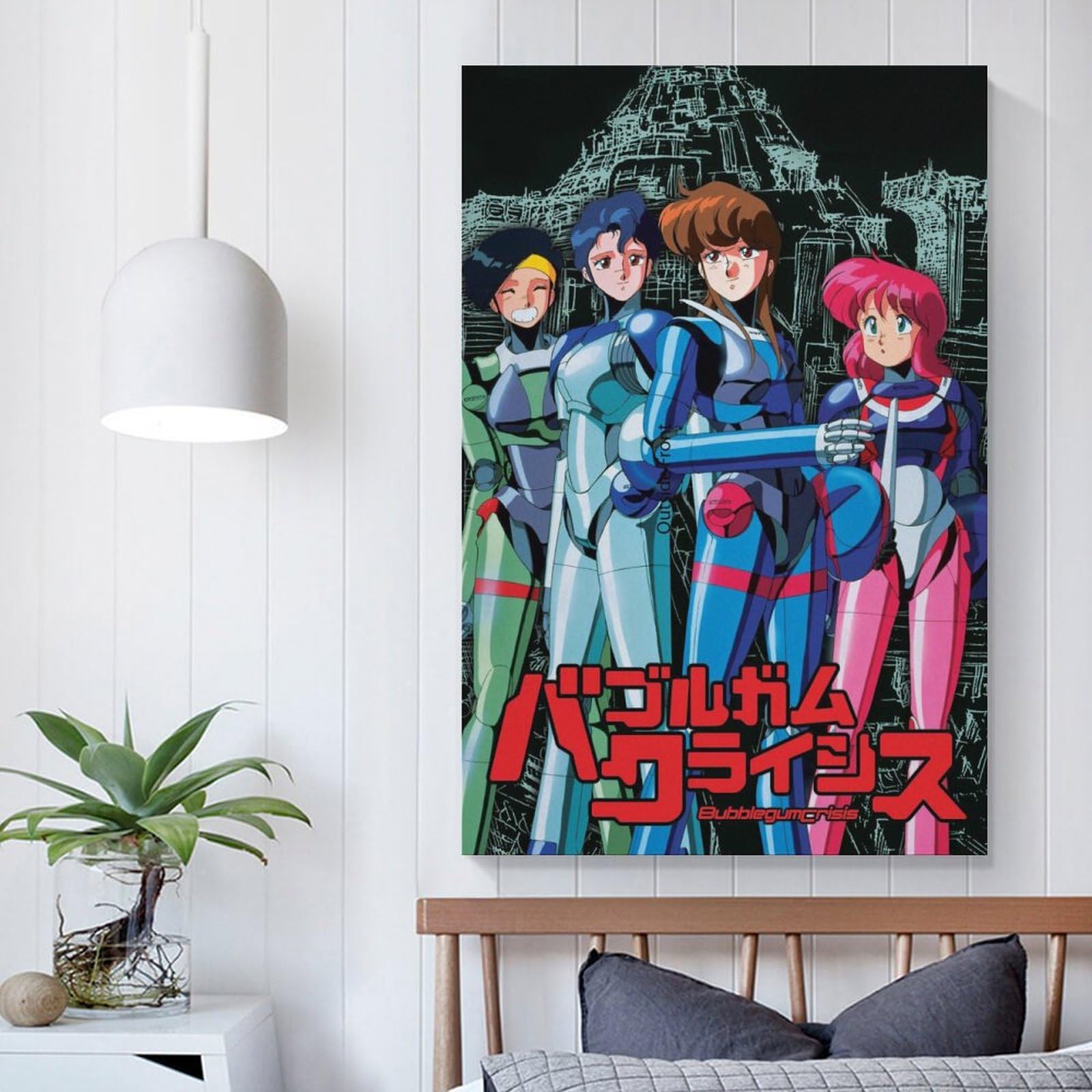 Anime Poster Bubblegum Crisis (17) Poster Decorative Painting