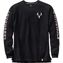 Mens Long Sleeve T-Shirt 100% Cotton Preshrunk Tee