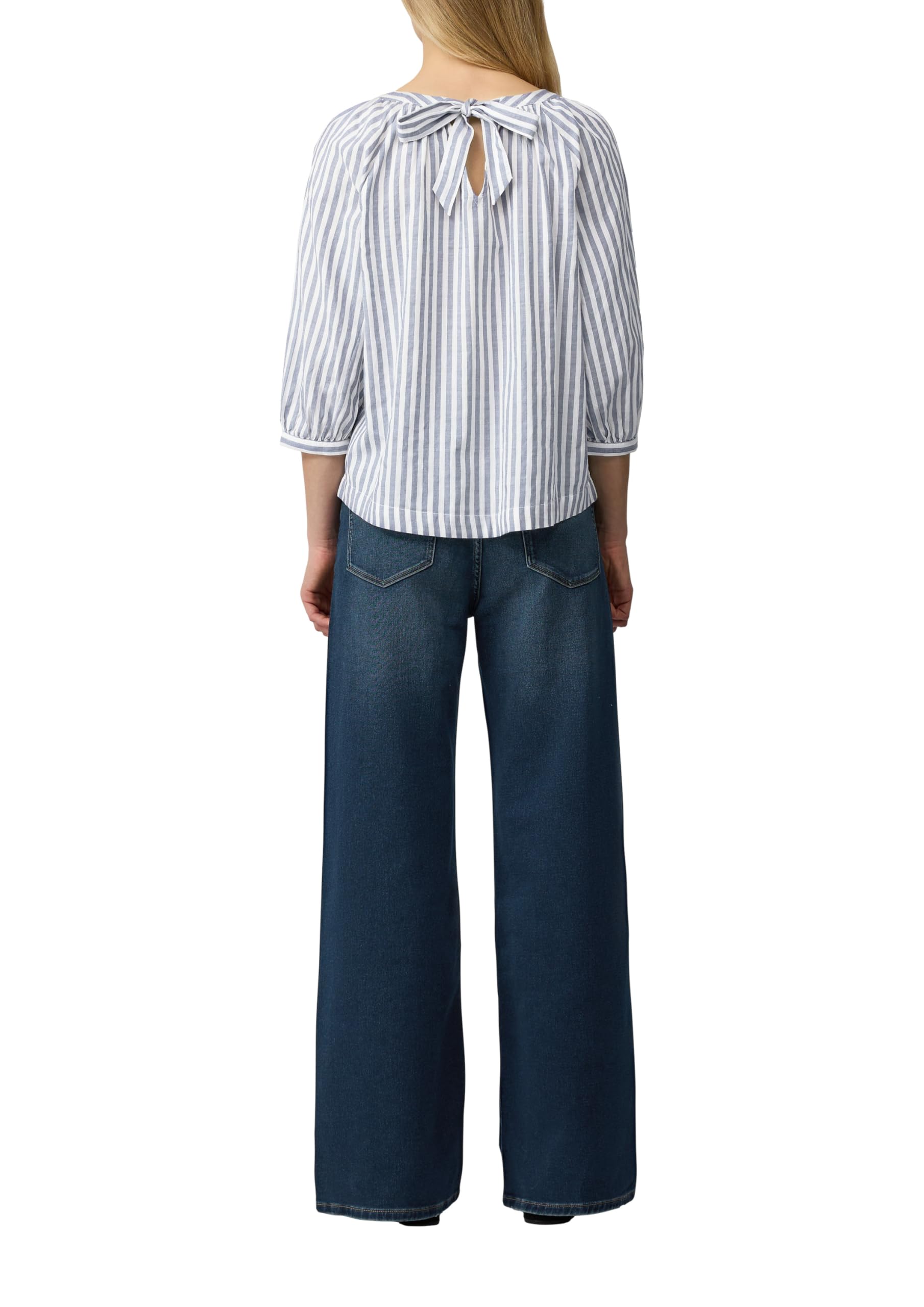 s.Oliver Damska bluza w paski Carmen, 55G7, 38
