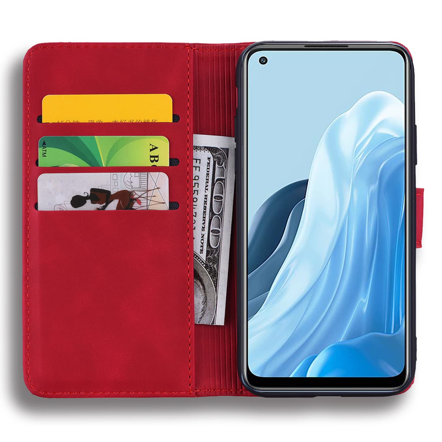 GOKEN Cover Pelle per Oppo Find X6, Magnetica Custodia