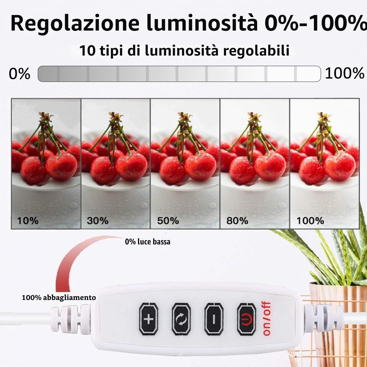 Studio Fotografico Portatile Tenda Fotografica Scatola Luminosa 30x30cm, Pieghevole Foto-Studio con luce LED 3200K/6500K Dimmerabile, Luminosità Regolabile, 6 Fotografico Sfondo