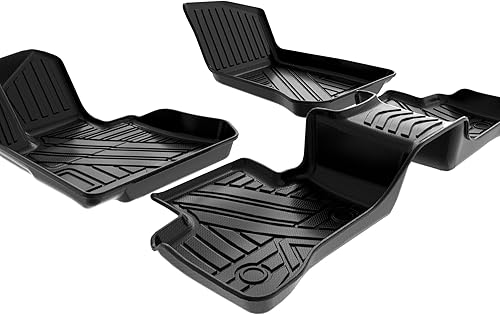 ASLONG Alfombrillas de automóvil de 5 asientos aptas para Mercedes Benz GLC Class Models GLC300 GLC250 2016-2022, forro de primera y 2 fila, juego