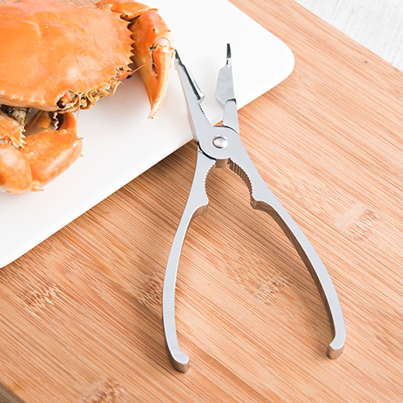 Set di Utensili per Frutti di Mare Set di Utensili per Frutti di Mare da 6 Pezzi, Inclusi 2 Biscotti per Frutti di Mare, 2 Selezioni di Frutti di Mare, 2 Forchette per Fr