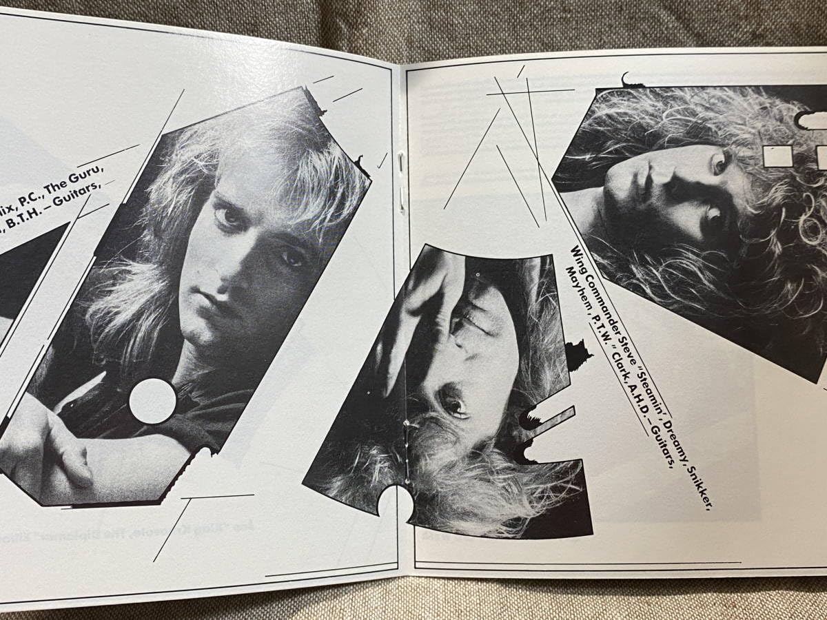 美品　Def Leppard Hysteria レコード 国内盤　帯付 Yahoo!オークション -「def leppard hysteria」(レコード) の