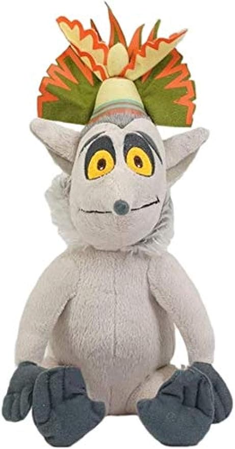 Amazon Co Jp ソフトトイ30cmマダガスカルキングジュリアンモートぬいぐるみソフトぬいぐるみ3歳以上キッズバースデー おもちゃ