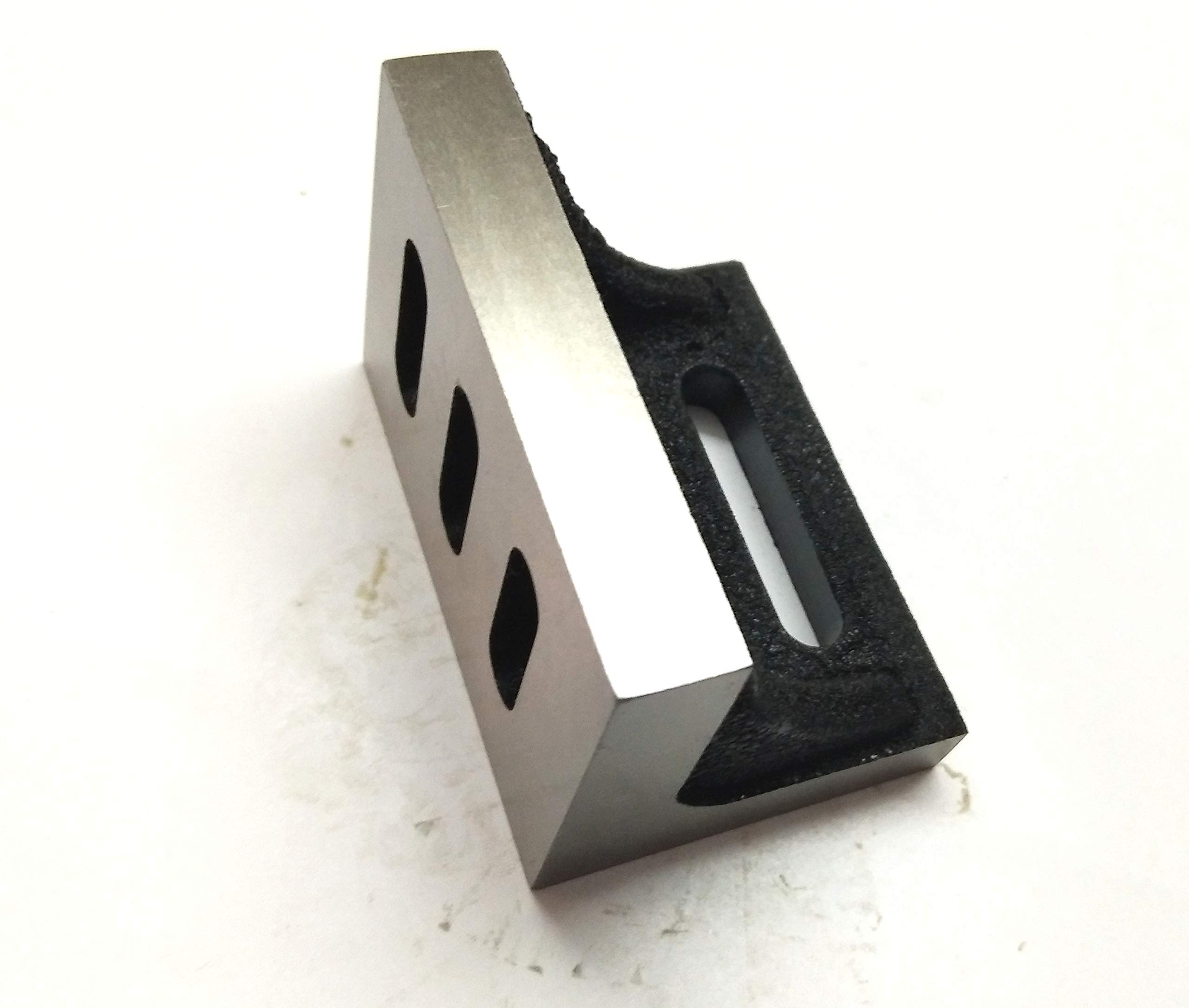 Żeliwna płyta kątowa szczelinowa 7,6 cm x 5 cm x 6,5 cm - zmniejszona stres