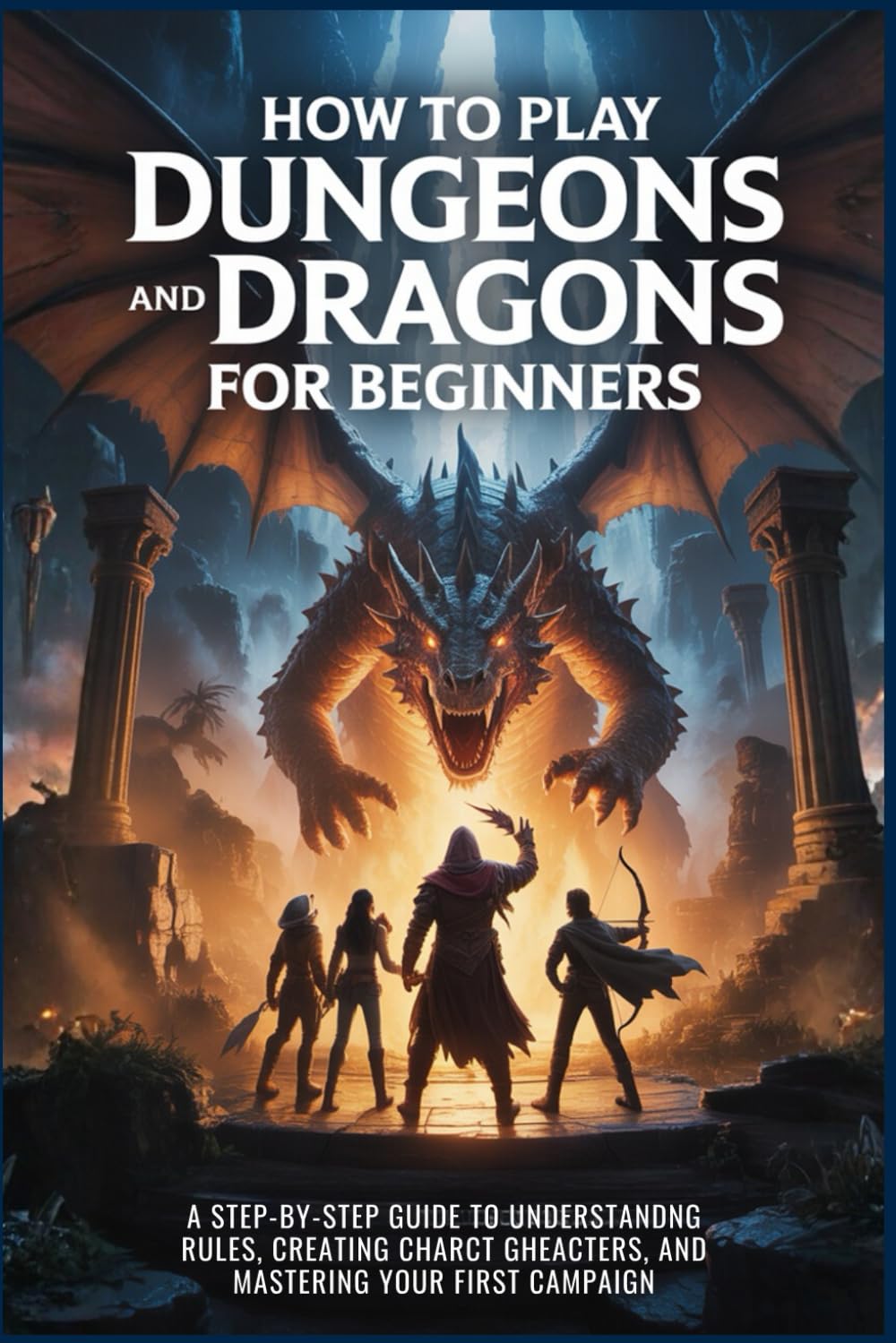 HOW TO PLAY DUNGEON AND DRAGONS FOR BEGINNERS: A Step By Step Guide To Understanding Rules, Creating Characters, And Mastering Your First Campaign