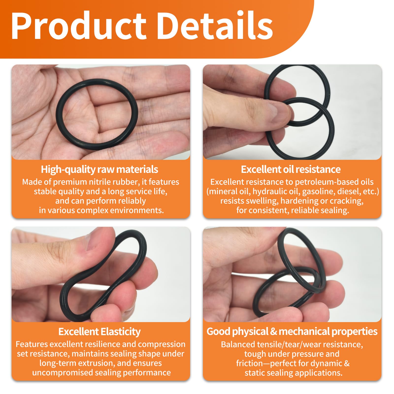 Lot de 2 joints d'étanchéité pour machine à café Krups - Convient pour Krups EA/XP, Rowenta ES, kit de joints toriques pour machine à café et tête d'infusion - 3