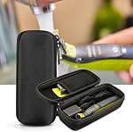 ProCase Etui rigide pour étrier électrique hybride et rasoir, sac de transport pour organisateur de voyage QP2520 QP2530 QP2620 QP2630 - Noir