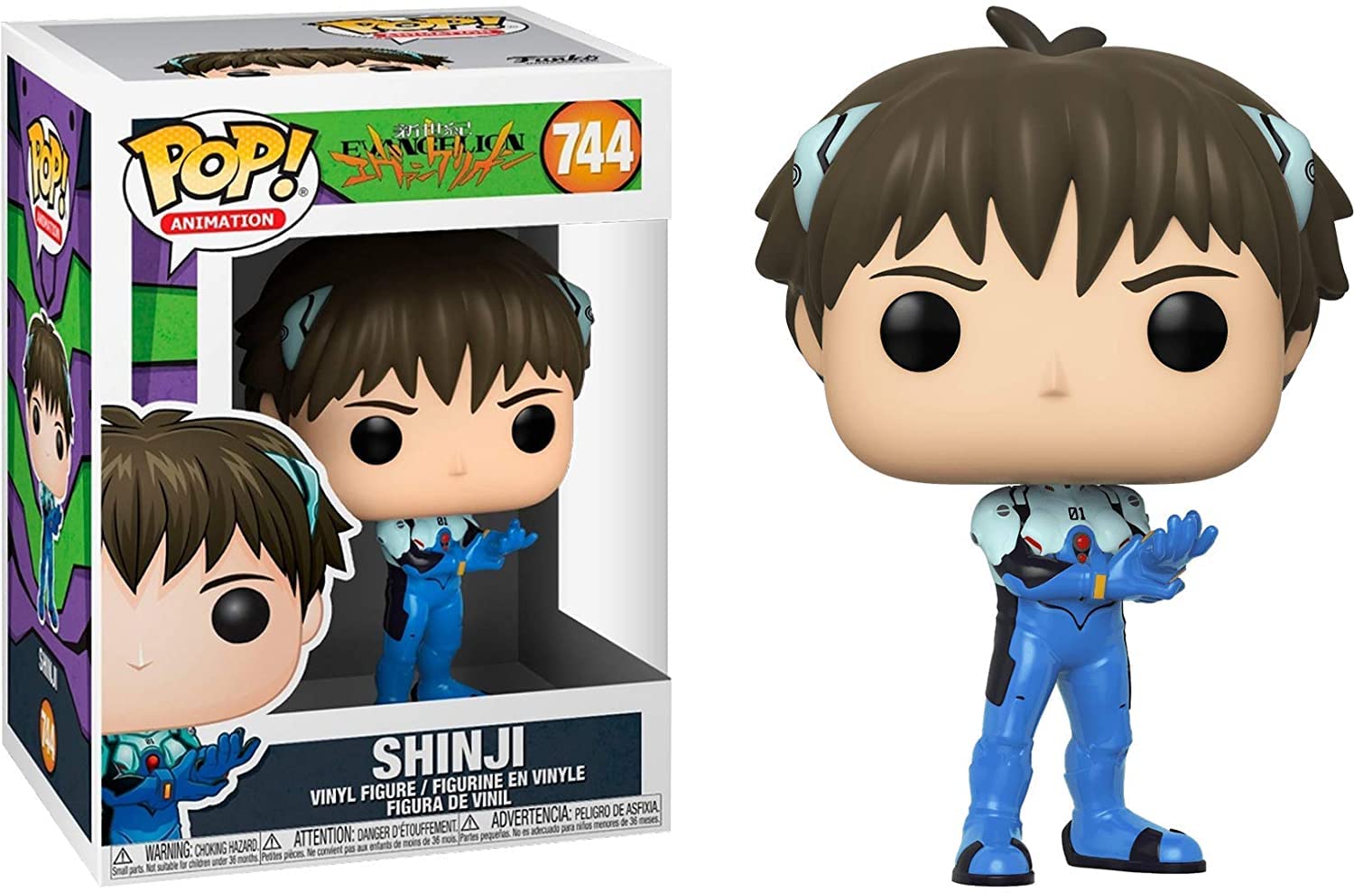 Amazon.com: POP Evangelion - Shinji Ikari Funko Vinyl Figure