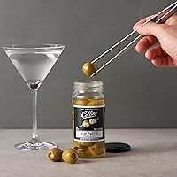 Vista 6 de Collins Gourmet Aceitunas de Queso Azul, Guarnición Premium Rellena de Queso para Cócteles, Martinis, Bloody Marys, Bandejas de Aperitivos