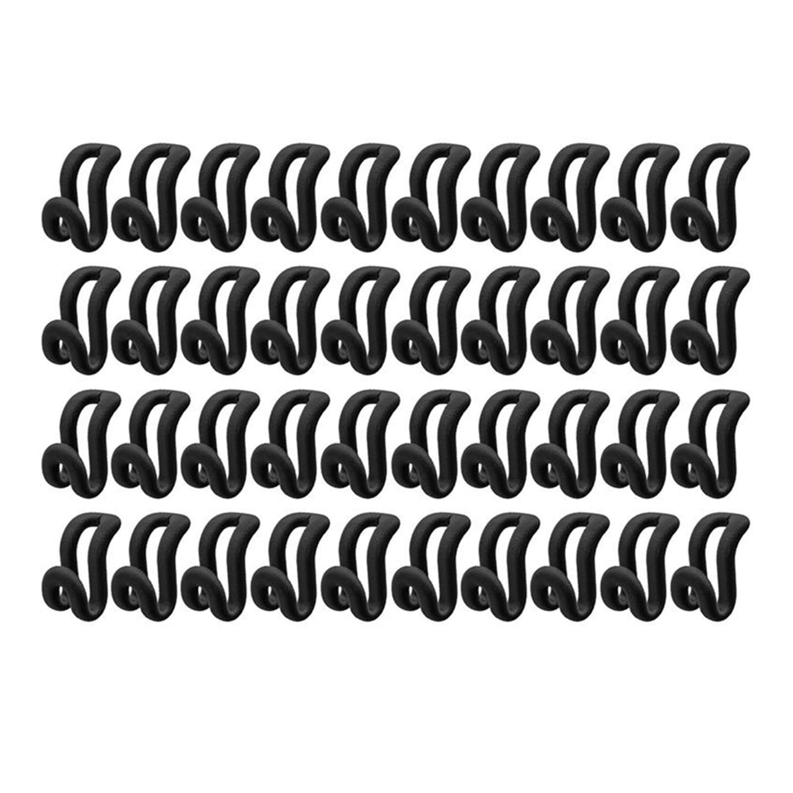Clothes Hanger Connector Hooks 50pcs Clothes Hanger Connector Hooks Duty Hangers Space Saver For Closet Organizer for Wardrobe Closet Organizer