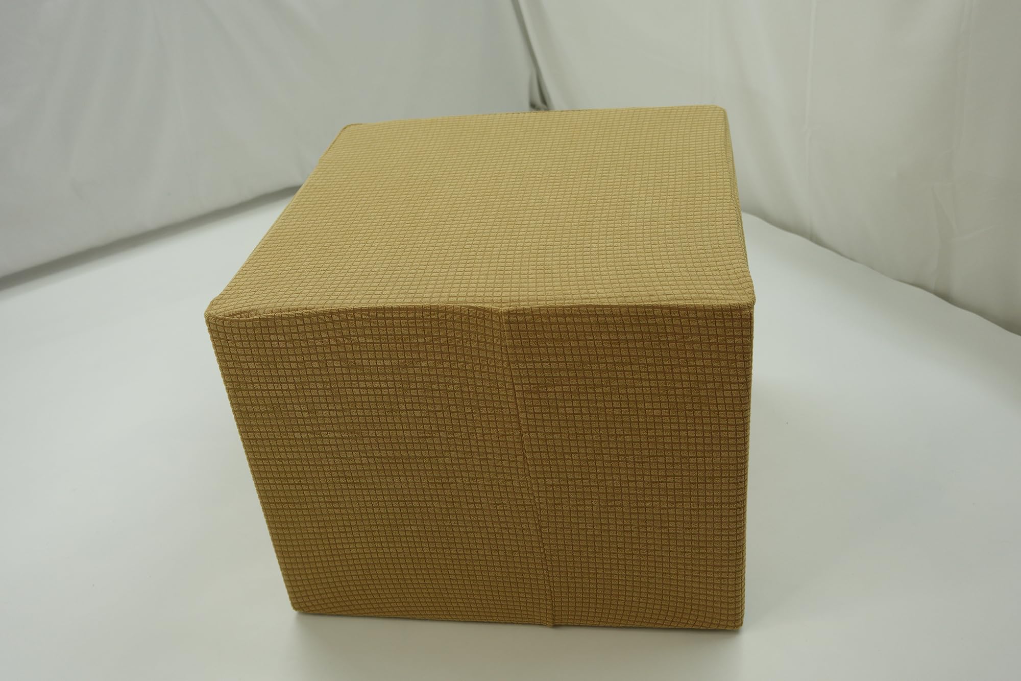 Hockerbezug Quadratisch, Schonbezug für Hocker Bezug, Ottomane überzug, 40x40 45x45cm